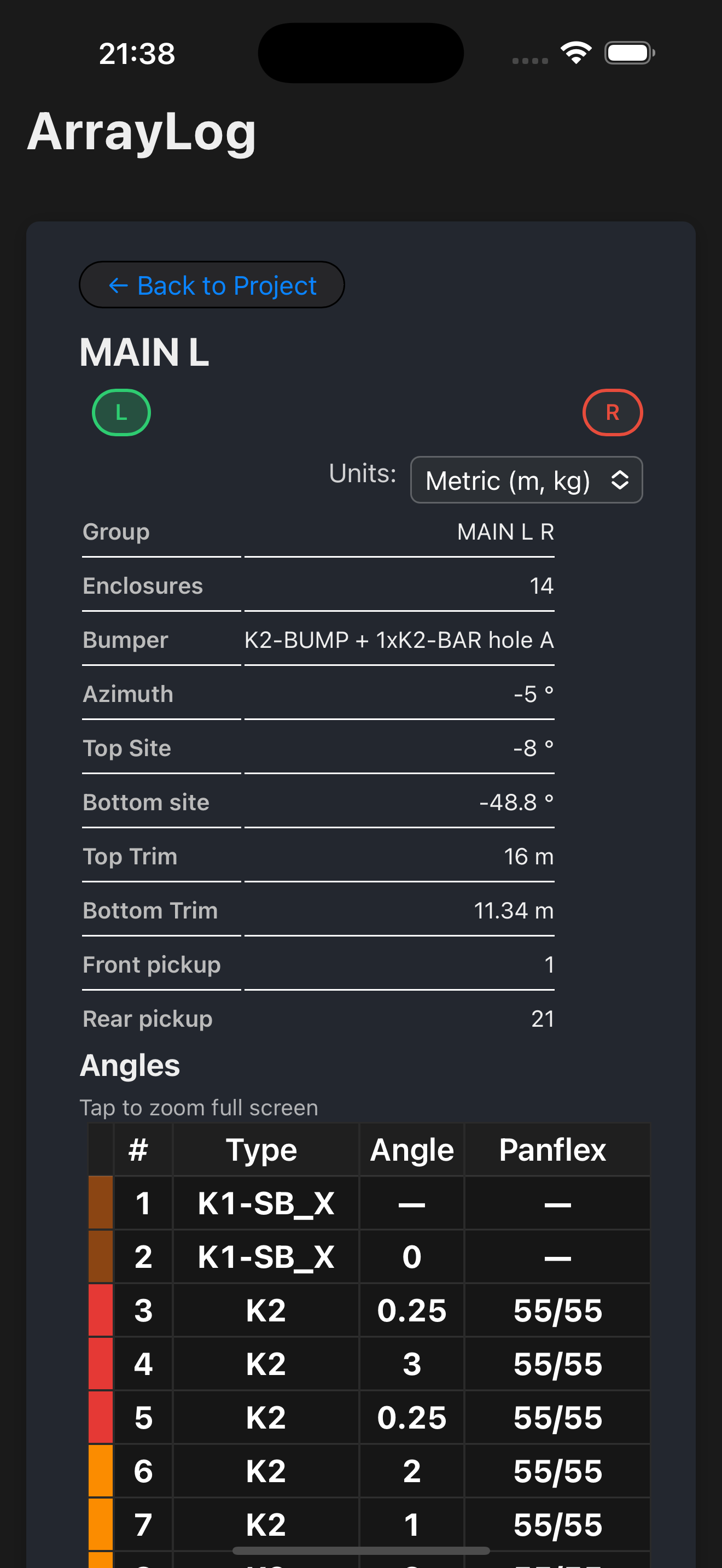 ArrayLog Source Detail 2
